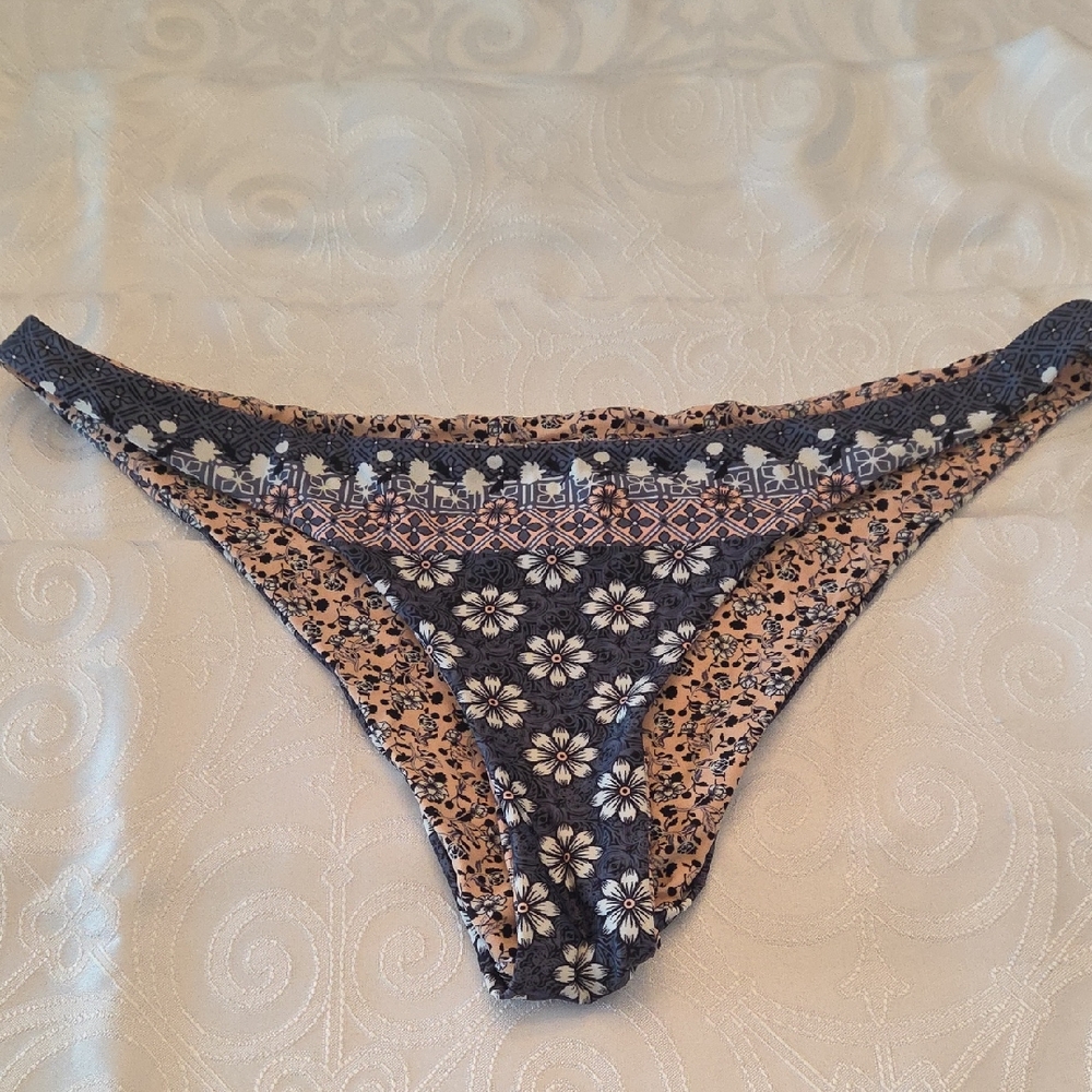 Floral Print Bikini Bottom
